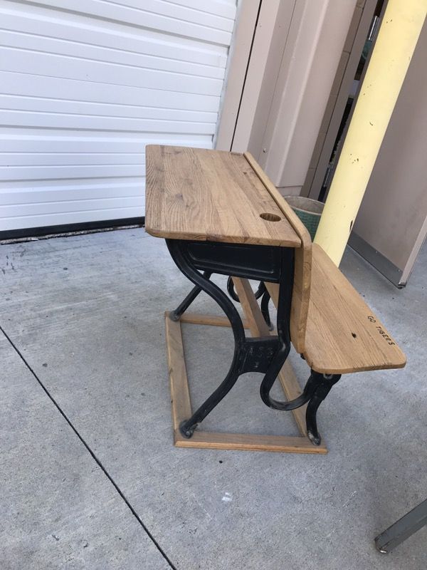 Old school desk