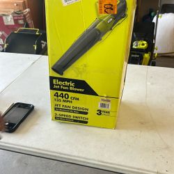 Ryobi blower