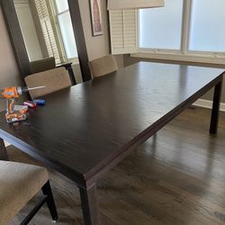 Crate and Barrel Dining Table 