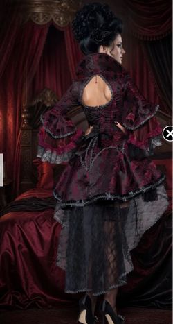 Victorian vampire costume