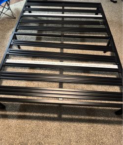 Queen Size Metal Bed Frame – Like New