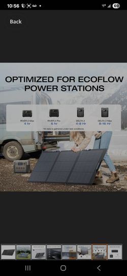 Ecoflow 160w Solar Panels