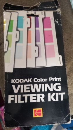 フィルムカメラ KODAK Color Print Viewing Filter Kit Super Rare Kodak Color Print Viewing Filter, Kit New in