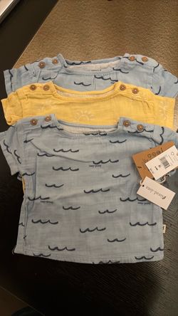 Easy Peasy Baby Tops 3-Pack New with Tags 6-9m