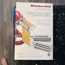 Kitchenaid Pasta roller and cutter set