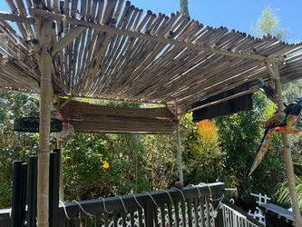 Bamboo shade cover