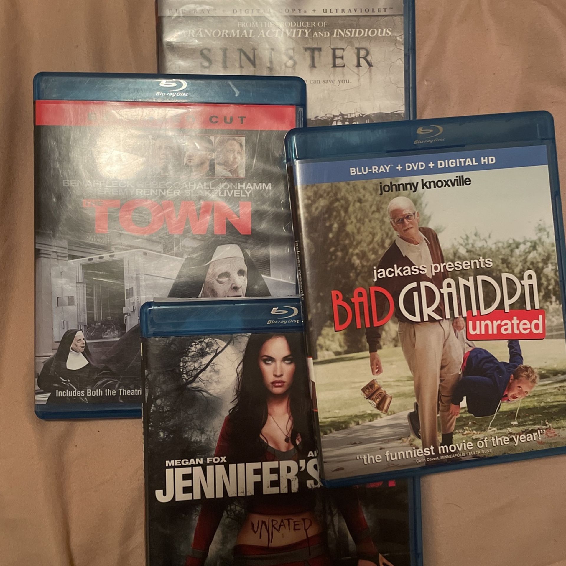 4 Blu-ray Movies
