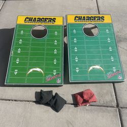 LA Charger Cornhole Corn Hole Football 