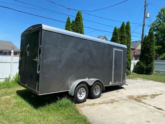 16 foot enclosed trailer