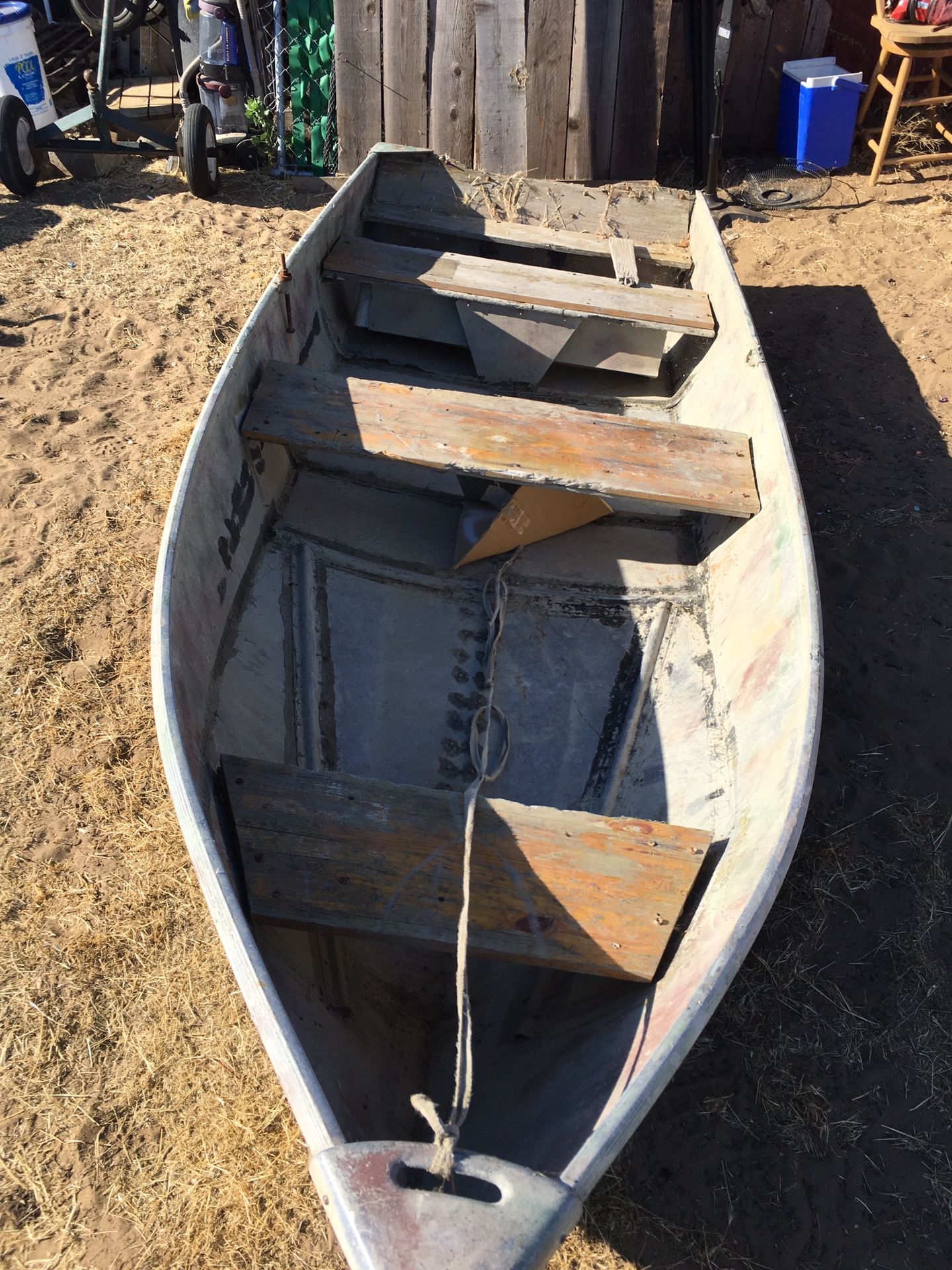 Aluminum boat