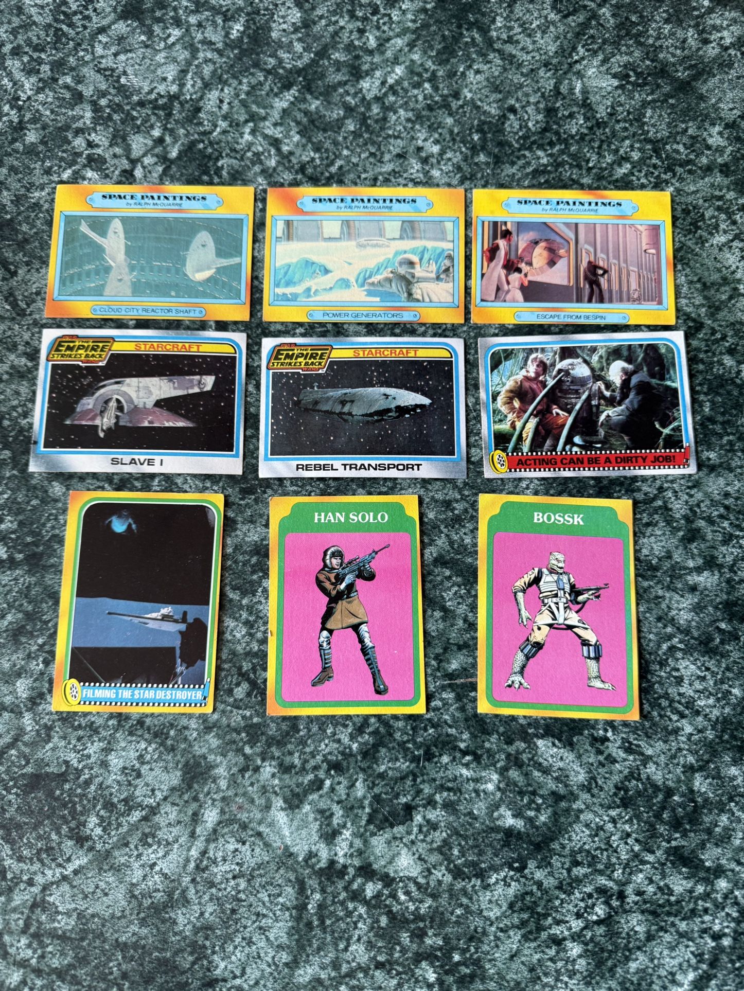 Vintage Star Wars Original Cast Trading Guards
