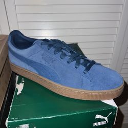 Classic Suede blue puma (BRAND NEW) $45