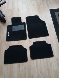 Kia OEM Black Carpet Floor Mats Set of 4