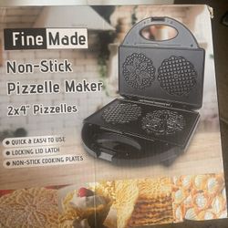 Fine Made- Non Stick  Pizzelle Maker 
