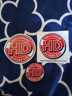 Hollywood Divers Co. - Patch & Stickers