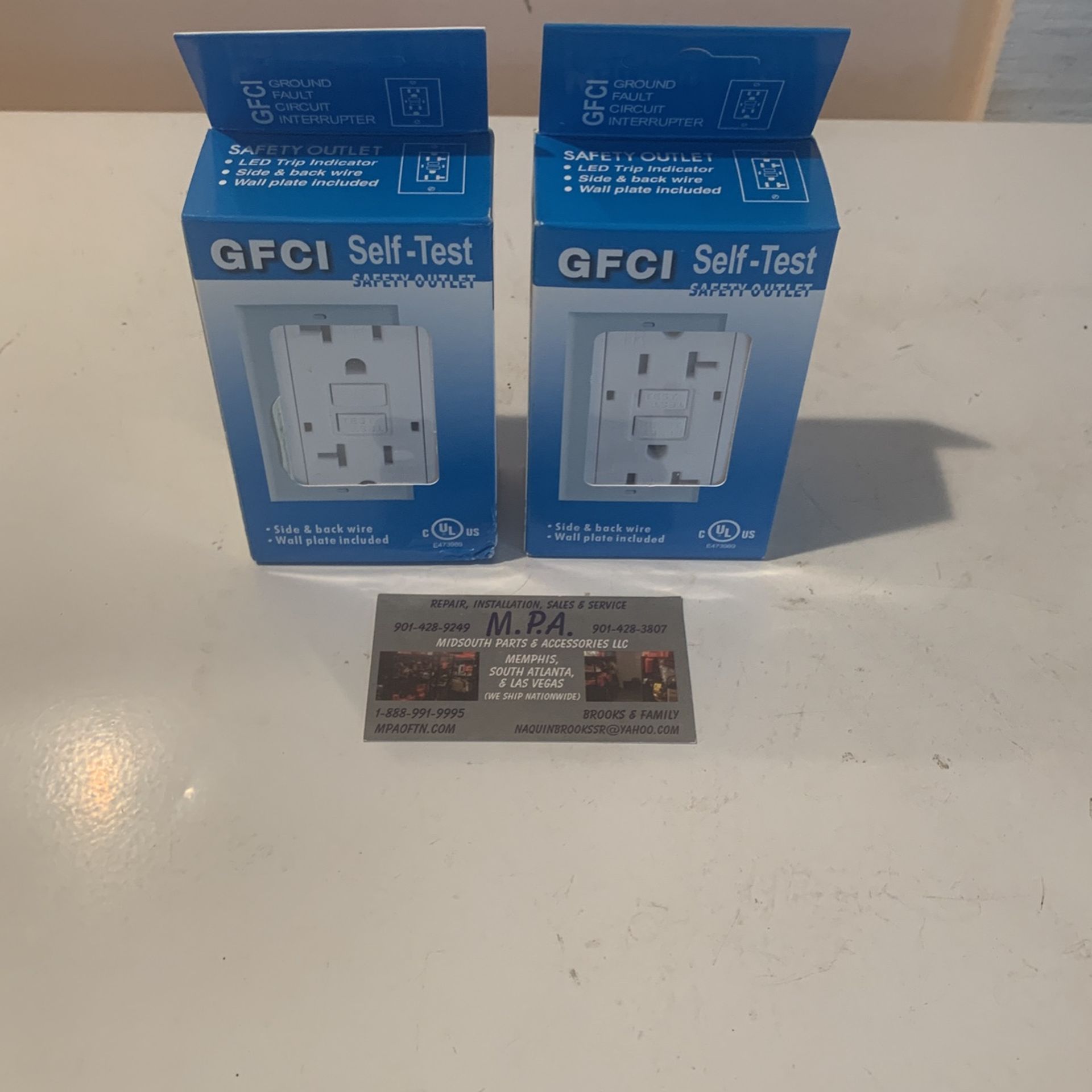 GFCI Self- Test Safety Outlet (20 Amps)