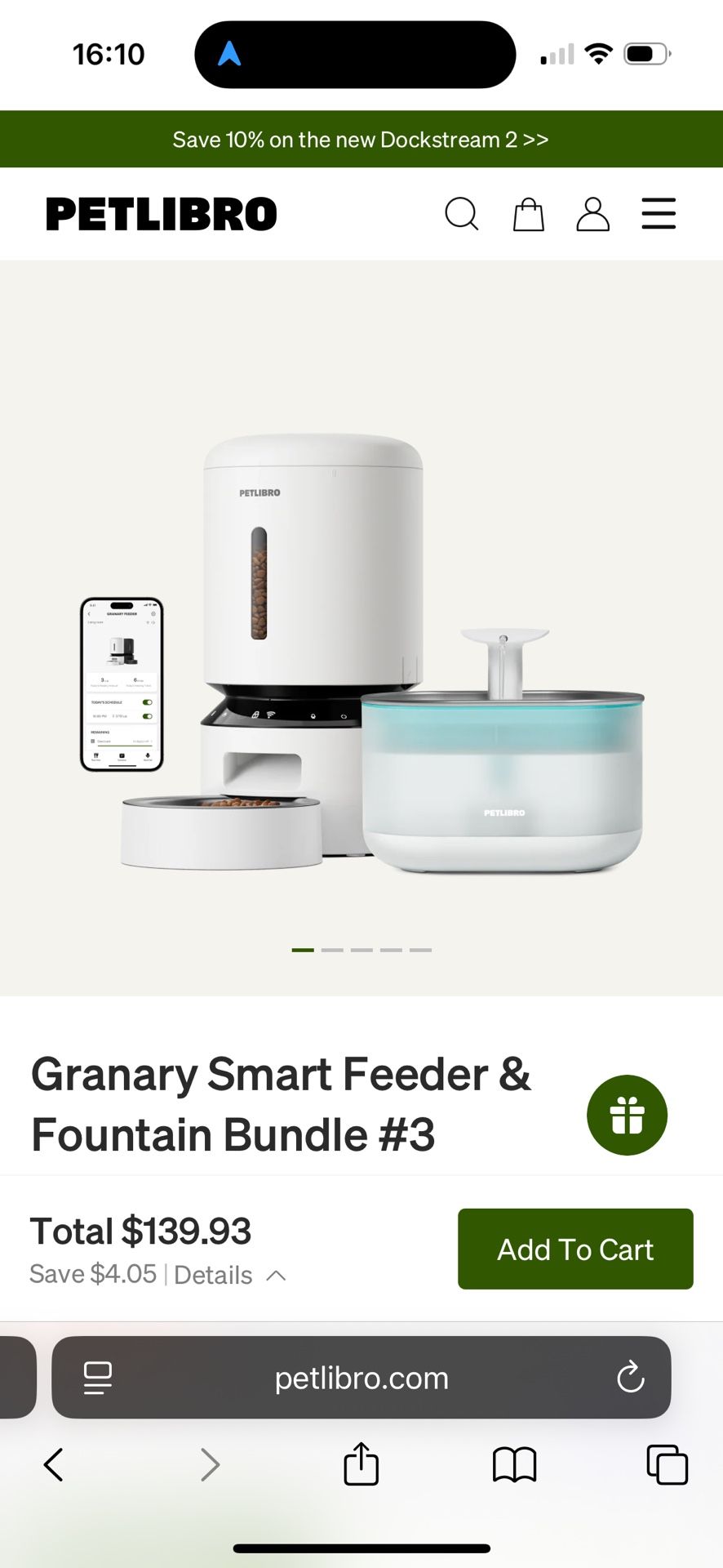 automatic pet feeder