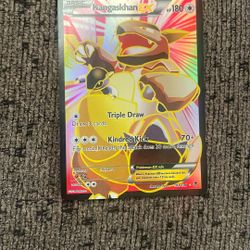 Pokemon Kangaskhan EX 103/106 Flashfire Ultra Rare Full Art Holo NM