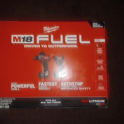Milwaukee M18 Fuel 2- Tool Combo 