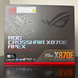 Asus rog crosshair x870e Apex