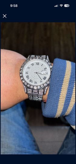 Iced Out Quartz Diamond Watch
