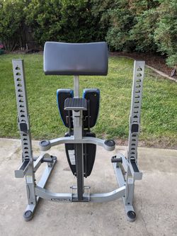 Nautilus folding olympic bench sale