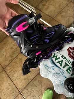 Girls roller blades size medium