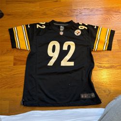 James Harrison Number 92 Steelers youth XL 