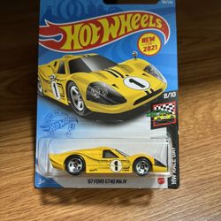 '67 FORD GT40 Mk IV Hotwheels