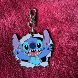 Disney Parks Collection, Large Stitch Key Chain,  New Item