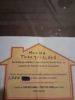 SE RENTA UN CUARTO