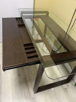 Glass Office desk