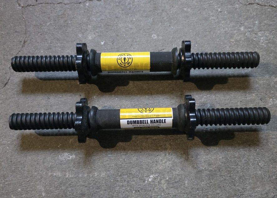 Dumbell Handle, 1 Pair, New