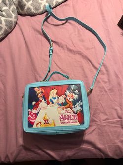 Loungefly Alice in wonderland crossbody bag