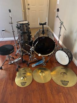 Complete PDP by DW/ Mainstage Drum Kit w/ Sabian/Paiste Cymbals