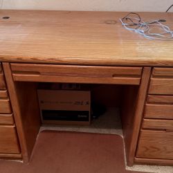 Solid Wood Office Desk