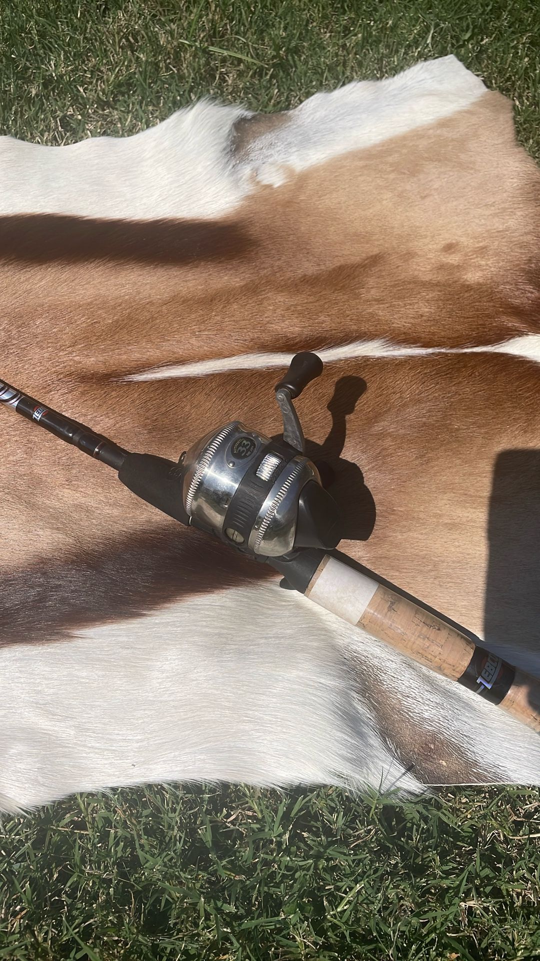 Fishing Zebco Vintage 33 Model Combo Rod