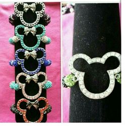 Mouse bling bracelets