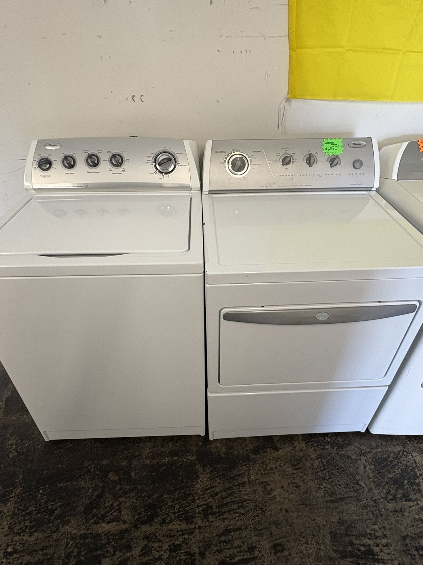 Whirlpool Washer And Dryer