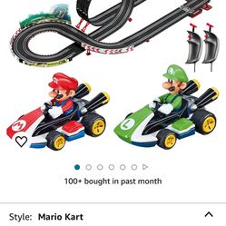 Mario Slot Car Racing Comes With An Extra Set Of Track Has All Pieces ONE DAY SALE ENDS 4/25