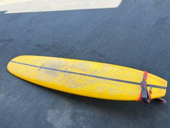 9’6” Longboard Surfboard by Happy Battle