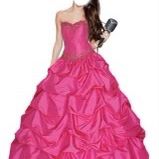 Pink Prom Quinceanera Dress 