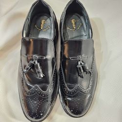 Men's Executive Imperial 8.5 E4 Black Uniform Shoes