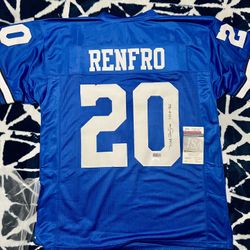 Autograph Jersey, Mel Renfro, HOF Class 96