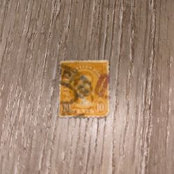 Monroe 10c Used Stamp 