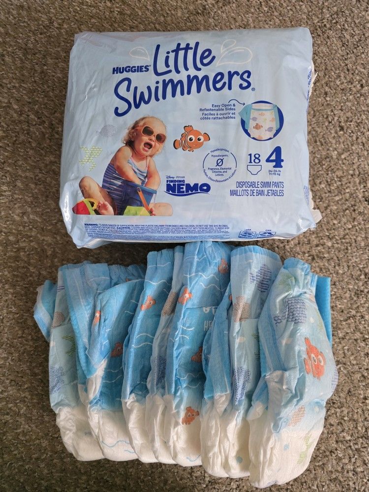Huggies Swim Diapers Size 4