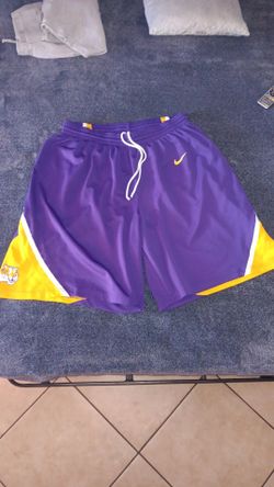 Nike LSU Tigers basketball shorts 2XL