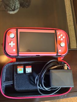 Selling Coral Nintendo Switch Lite