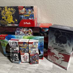 Pokémon ETB, Booster Bundle, Holiday, Poster