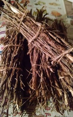 Dried rosemary bundles